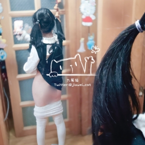 双马尾福利姬@九尾猫 尺度私拍视图合集[53P+41V/152M]