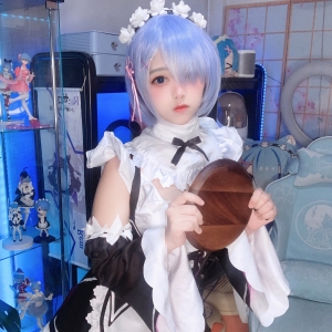 泰国粉嫩萝莉@remukira - 雷姆套装[87P/114M]