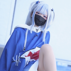 Hamusuk_k(hamusukee)@单售新作 - Gawr Gura +学院风[111P+3V/8.00G]